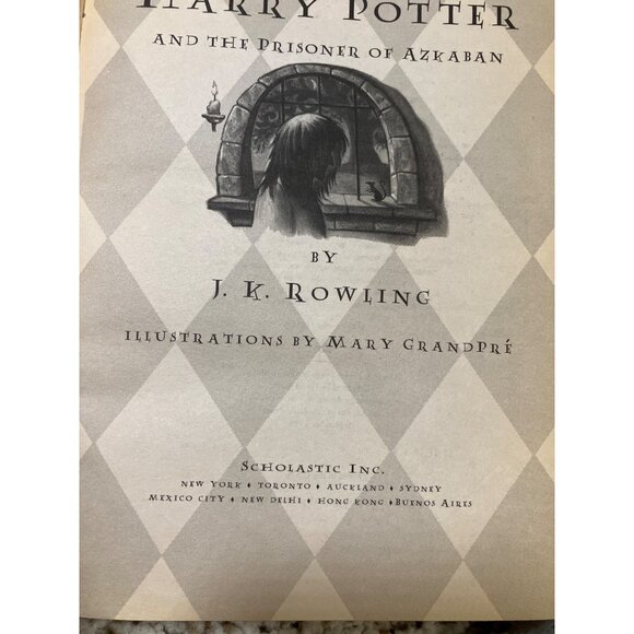 Harry Potter And The Prisoner Of Azkaban Paperback Book By J.K. Rowling Scholas - Picture 8 of 16